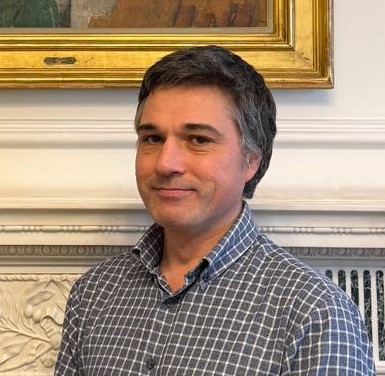 A photograph of Qvara Head of Network and Infastructure, Michael Clancy